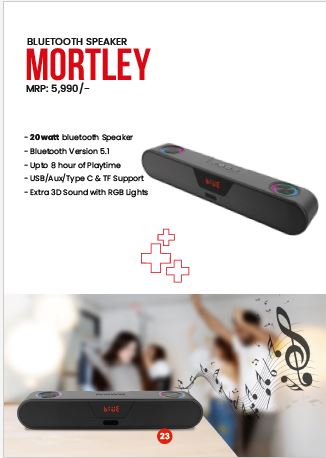 SM BT SPEAKER - MORTLEY