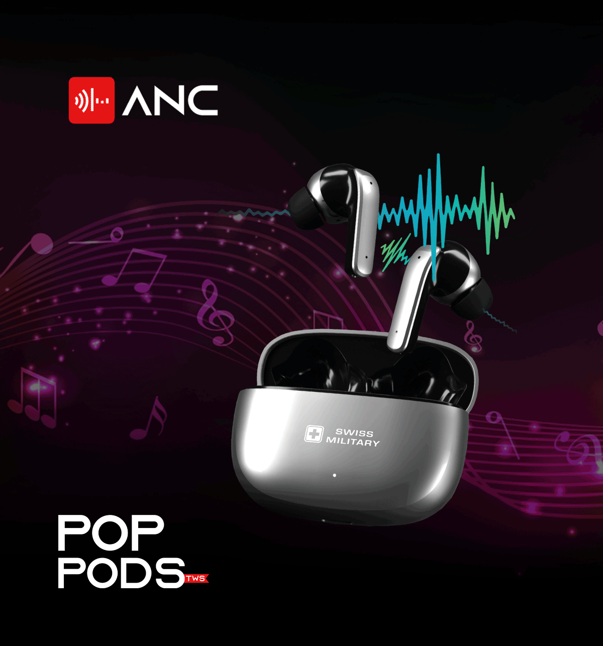 SWISS EARBUDS POP PODS