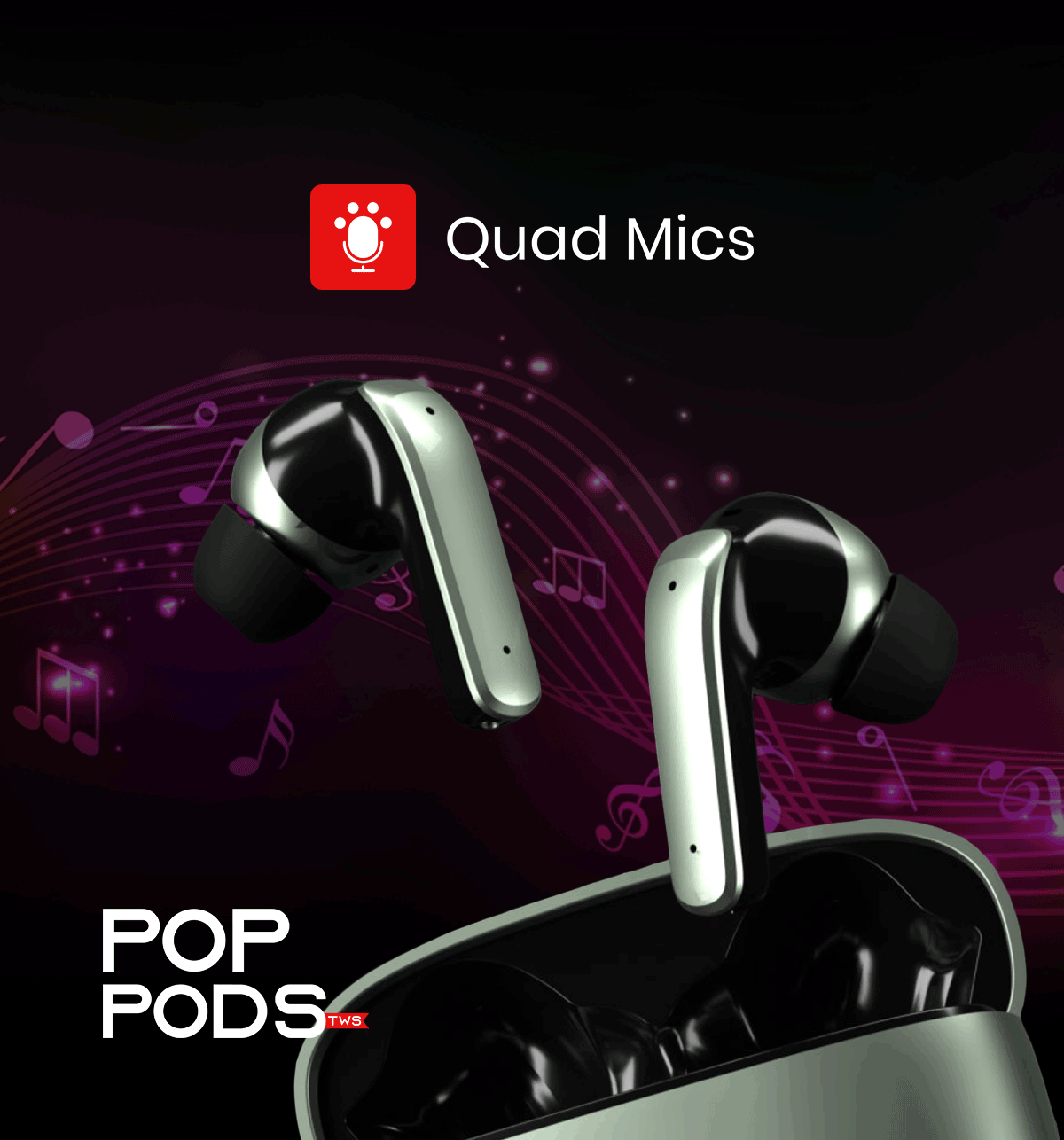 SWISS EARBUDS POP PODS