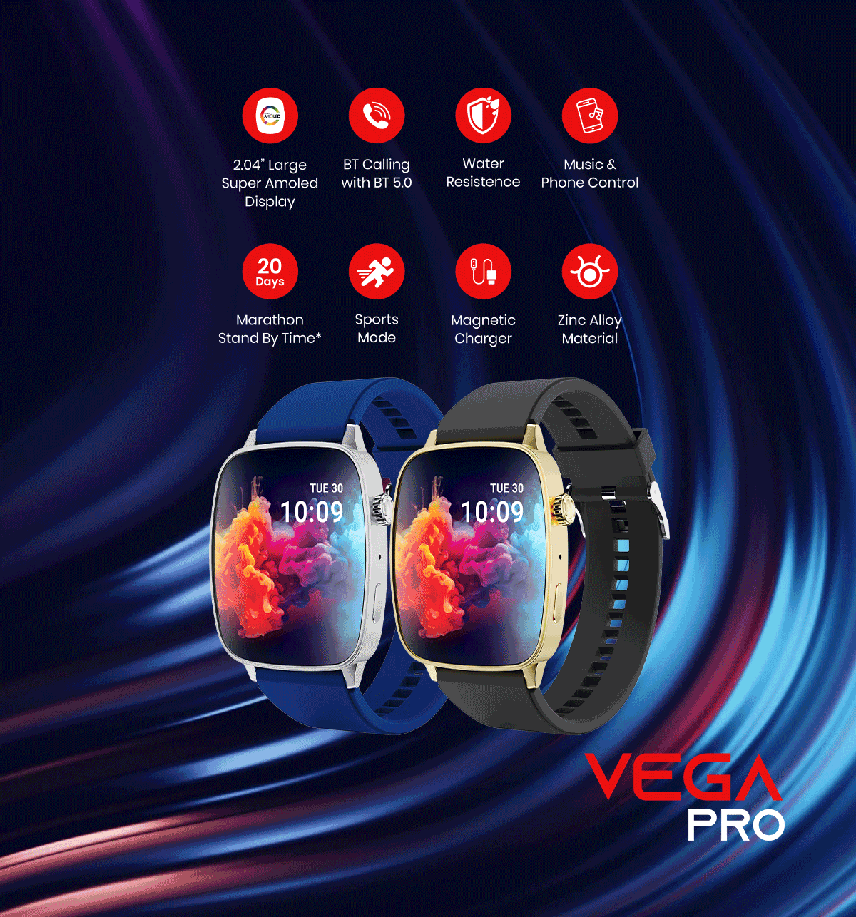 SM SMART WATCH VEGA PRO