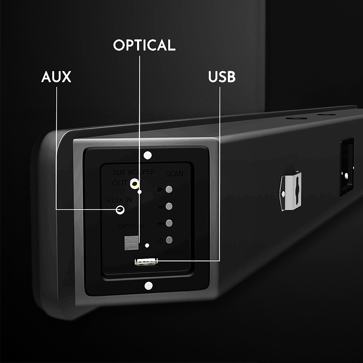 EUPHORIA WIRELESS REMOTE CONTROLLED BLUETOOTH SOUNDBAR - THE ULTIMATE AUDIO DEVICE FOR MUSIC LOVERS
