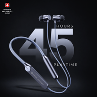PRISM Bluetooth Neckband — 45Hr Playtime, Dynamic Bass & Type-C