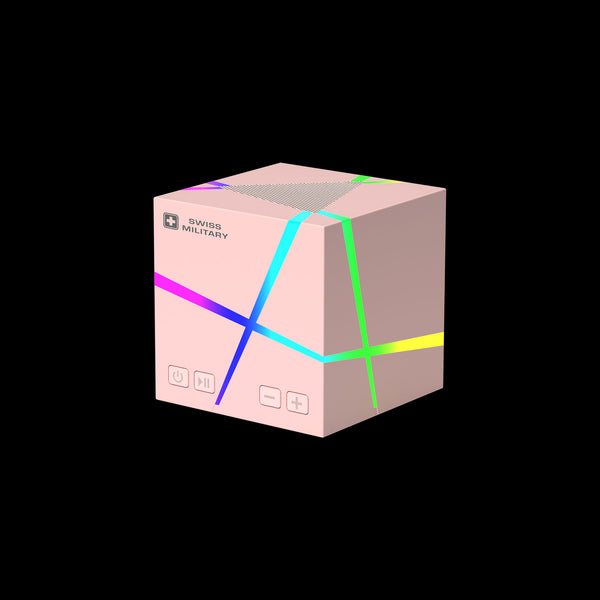 Ancha Cube Bluetooth Speaker — 6W, RGB Lighting, 3 Colors