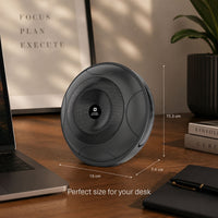 Ancha Q speaker — angled side view showing speaker drivers