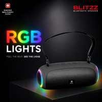 BLITZZ Bluetooth Speaker — 20W TWS Speaker with RGB Lights