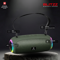 BLITZZ Bluetooth Speaker — 20W TWS Speaker with RGB Lights