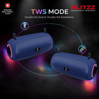 BLITZZ Bluetooth Speaker — 20W TWS Speaker with RGB Lights