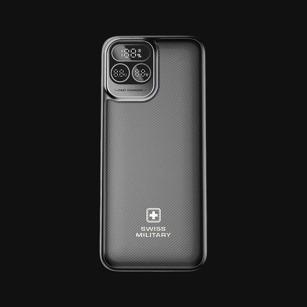 Swiss Military Audio Electra 10K/W Power Bank — 10000 mAh, Li-Po, dual input fast charge
