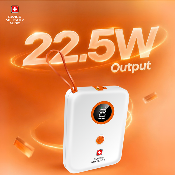 Electra Solidus 10000mAh Power Bank — 22.5W Type-C Fast Charge