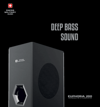 EUPHORIA 200 — 200W TV Soundbar with Subwoofer, HDMI ARC & BT 5.3