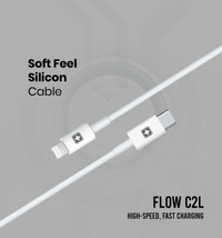 FLOW C2L+ 27W Type-C to Lightning Cable — 1 Meter, Fast Charge