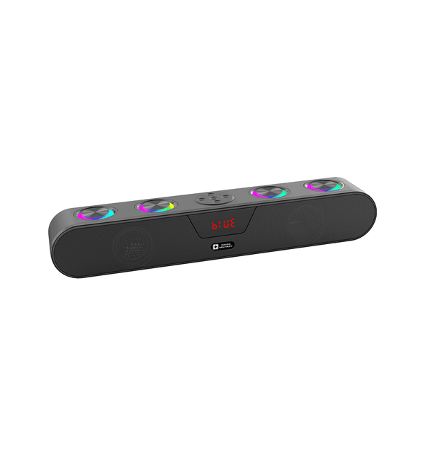 MORTLEY QUA 30W SOUNDBAR WITH RGB LIGHTS