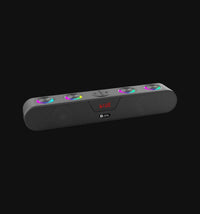 Swiss Military Audio Mortley Qua 30W Soundbar — 30W, BT 5.4, RGB + quad passive radiators
