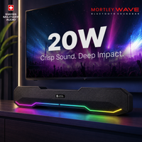 MORTLEY WAVE —  20W Bluetooth Soundbar with TWS & FM