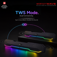 MORTLEY WAVE —  20W Bluetooth Soundbar with TWS & FM