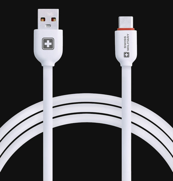 Swiss Military Audio Octane A2C Cable — 1m, PVC, 3A current