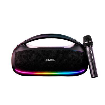 SM 40 PRO 40W Karaoke Bluetooth Party Speaker with Wireless Mic