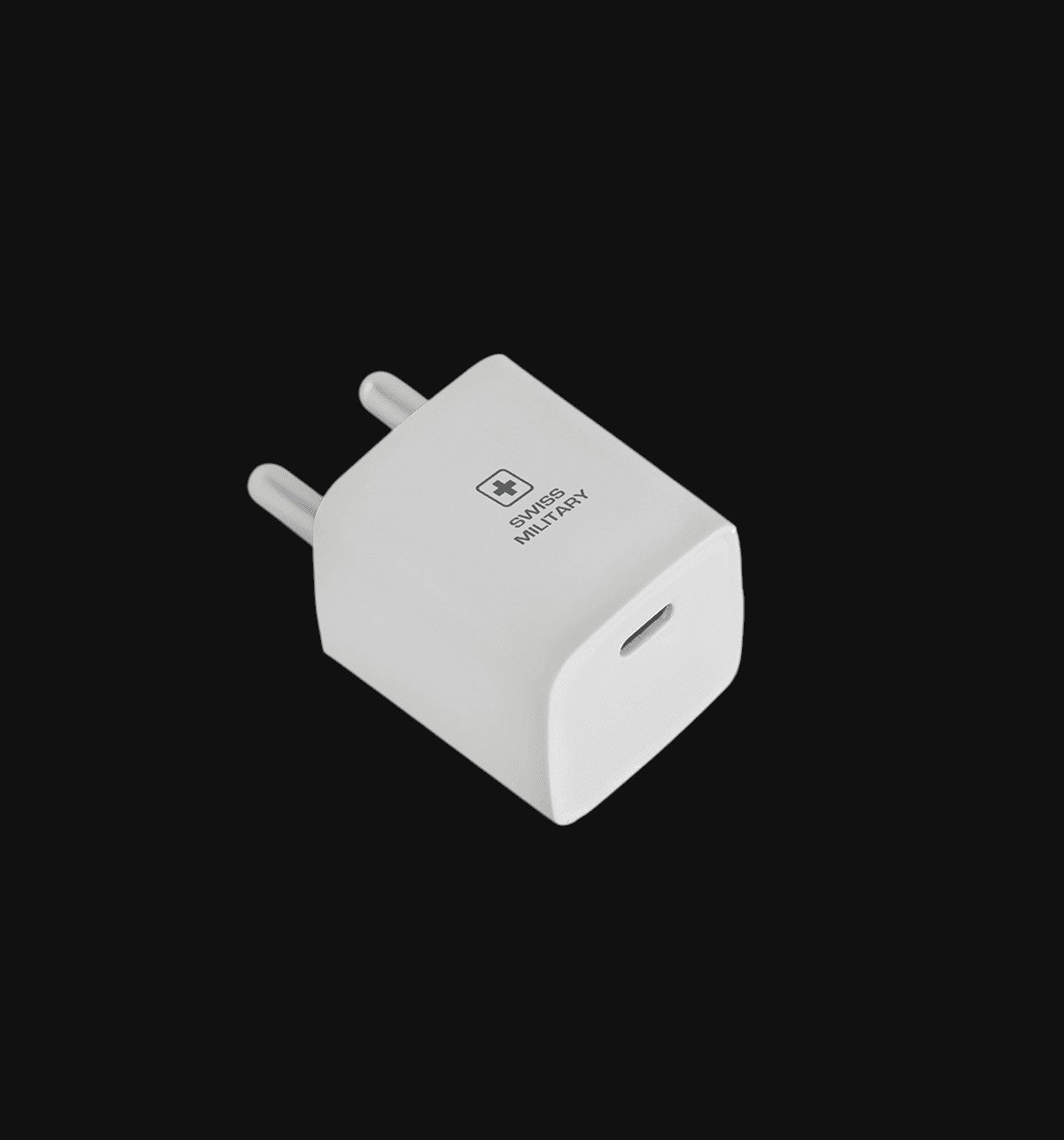 Swiss Military Audio Tiny 20W PD Charger — 20W, Type-C, PD Fast Charge
