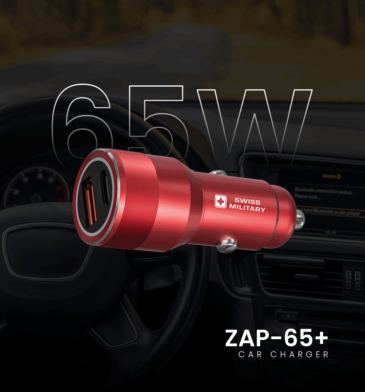 SWISS CHARGER - ZAP 65+