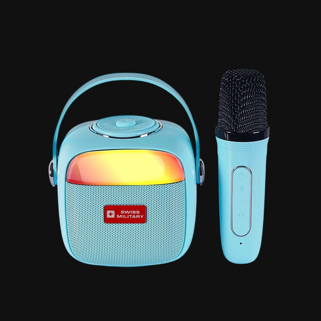 Ancha Pop Bluetooth Speaker with Karaoke Mic