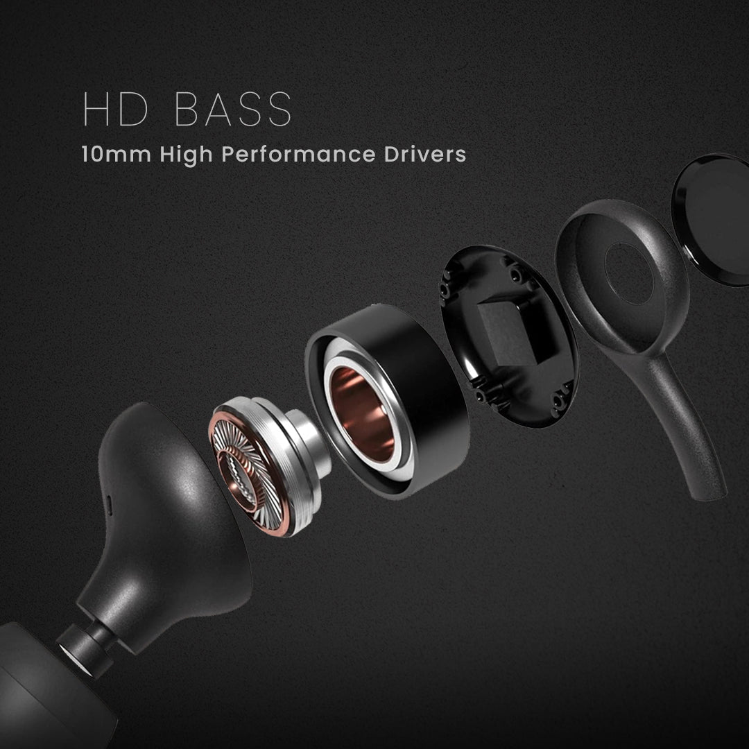 WATER TYPE C Earphones with All in one support HD Bass
