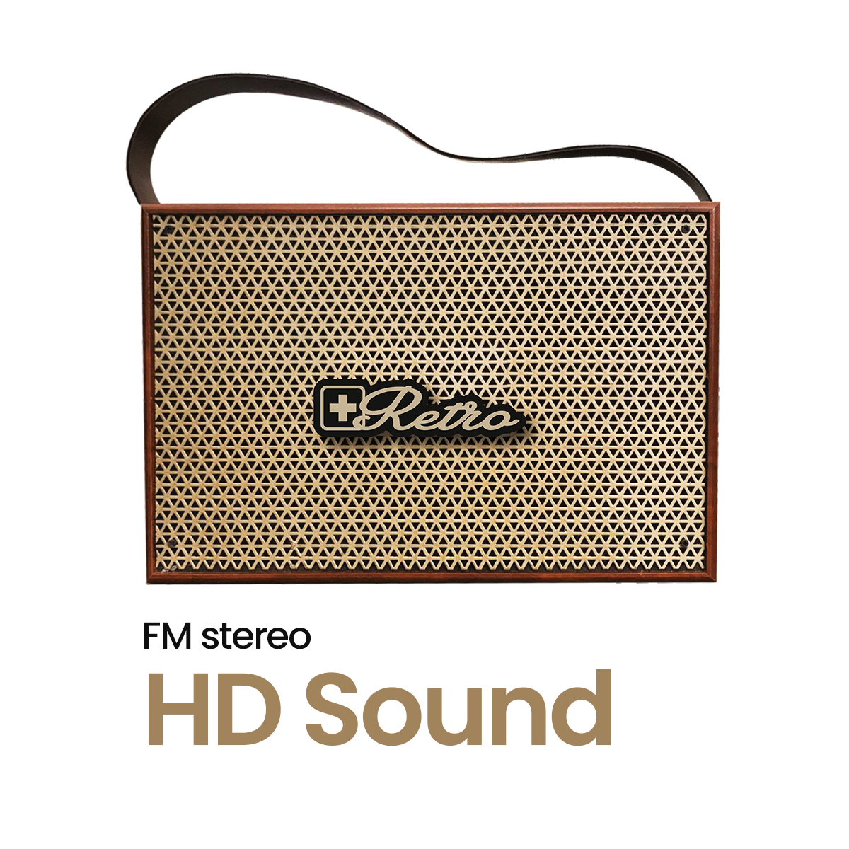 RETRO CLASSIC WIRELESS BLUETOOTH SPEAKER A BLAST FROM THE PAST WITH M